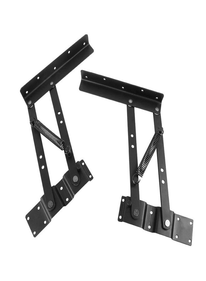 Boshen Lift up Top Modern Coffee Table Desk Mechanism Hardware Fitting Convertible Furniture Hinge Spring Stand Rack Bracket 240mm/9.45 Inch (Spring-actuated) - Image 3